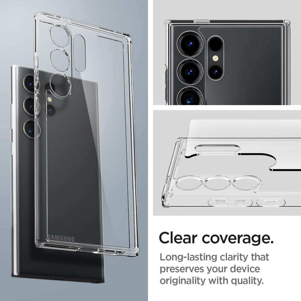 Samsung Galaxy S24 Ultra Super Slim Hard Shell Case - Transparent