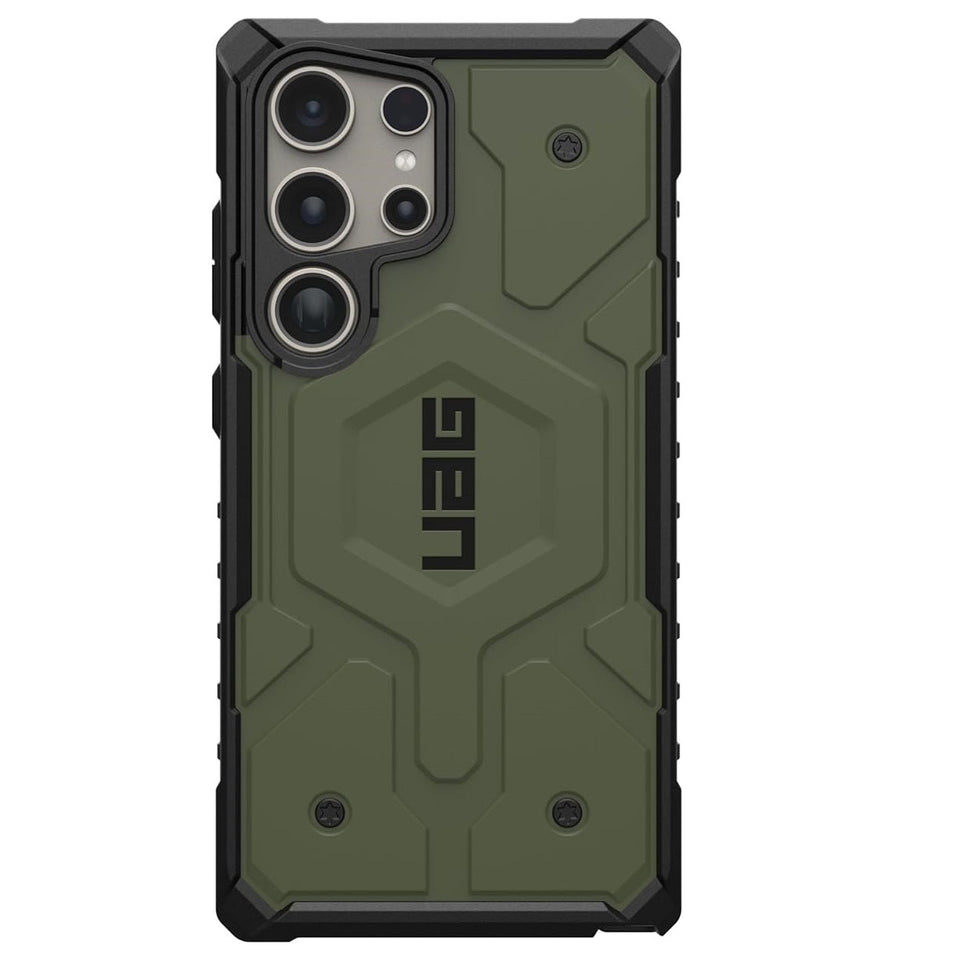 Samsung Galaxy S24 Ultra Pathfinder Series Ragged Armor Protective MagSafe Case - Green