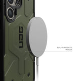 Samsung Galaxy S24 Ultra Pathfinder Series Ragged Armor Protective MagSafe Case - Green
