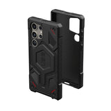 Samsung S24 Ultra Monarch Pro Series Kevlar Protective Armor MagSafe Case - Black