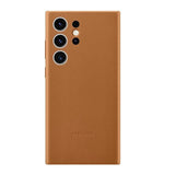 Samsung Galaxy S24 Ultra Leather Case Slim Profile - Brown