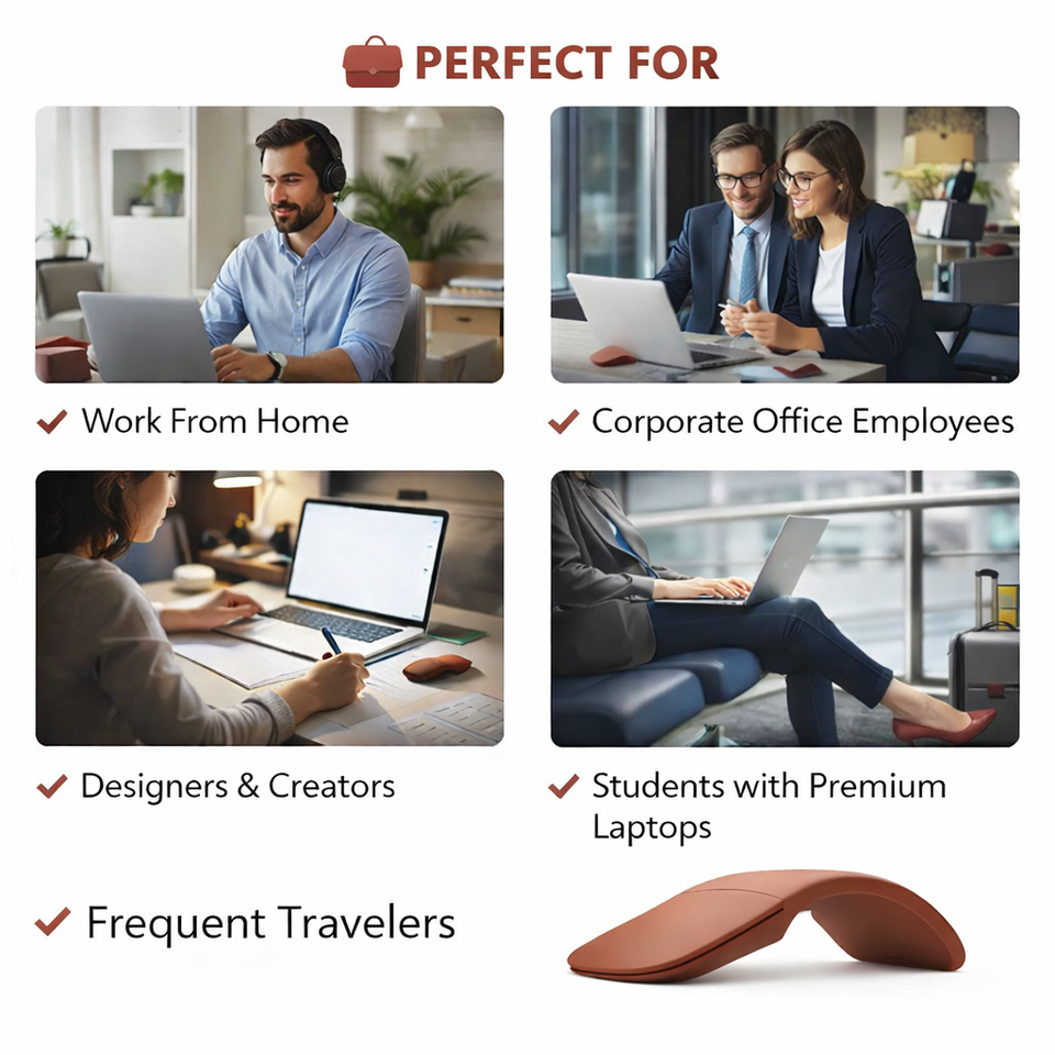 Super Light Wireless Optical Touch Mouse