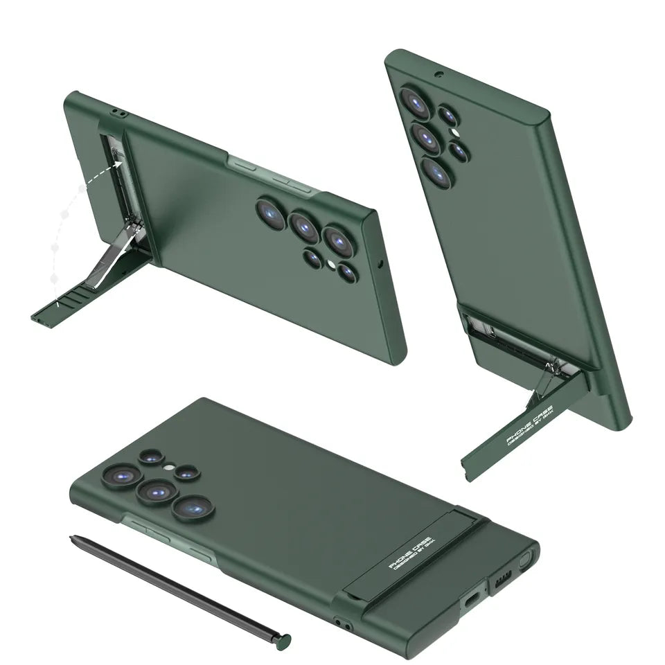 Matte Case With Stand Galaxy 23 Ultra