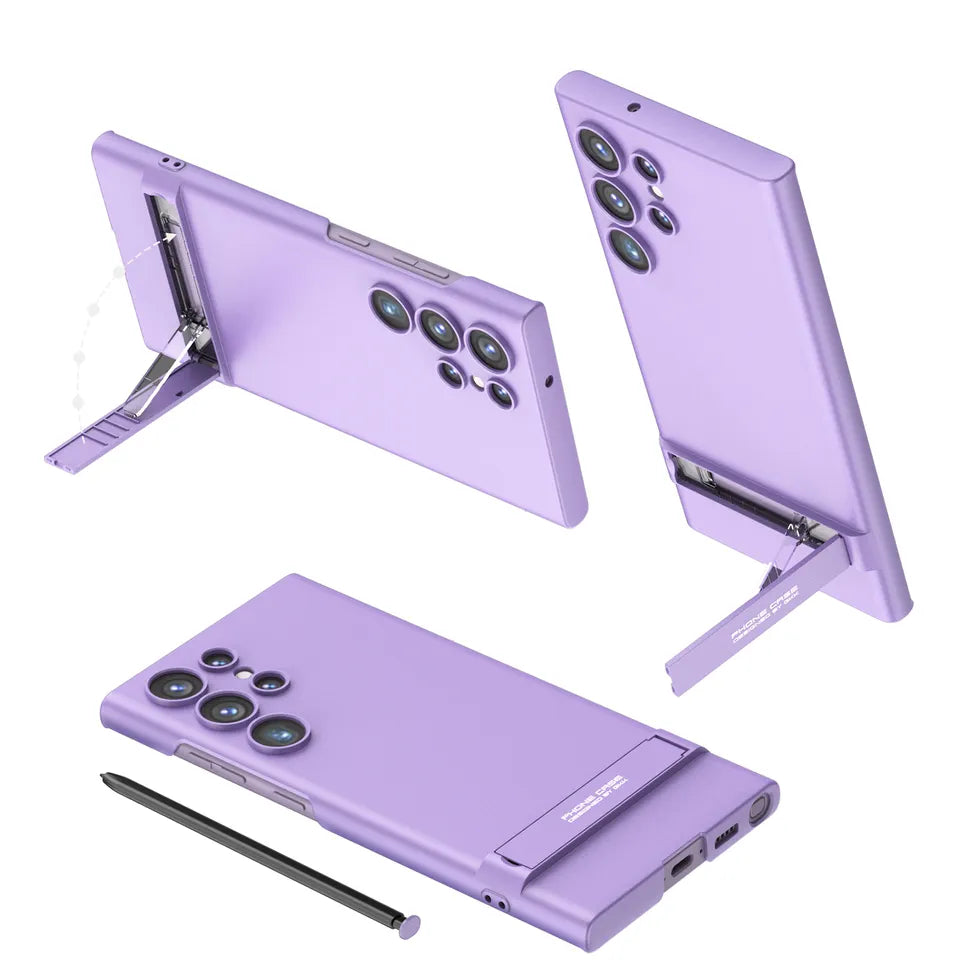 Matte Case With Stand Galaxy 23 Ultra