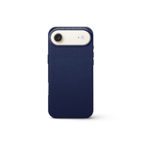 iPhone Case 17 - Full-Grain Leather - Midnight Blue