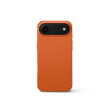 iPhone Case 17 - Full-Grain Leather - Orange