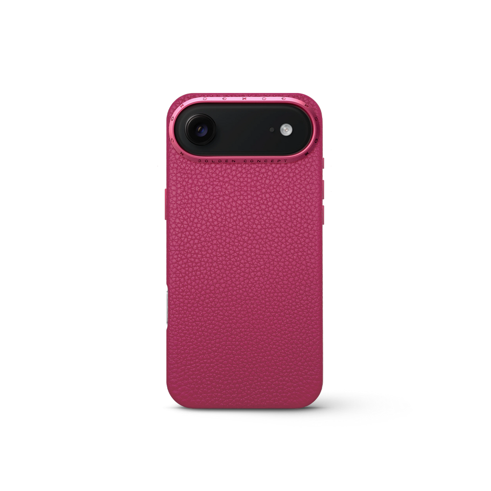 iPhone Case 17 - Full-Grain Leather - Orchidea
