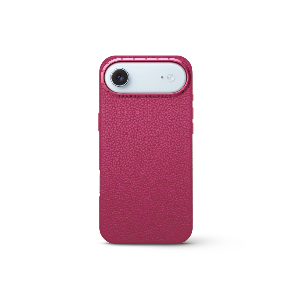 iPhone Case 17 - Full-Grain Leather - Orchidea