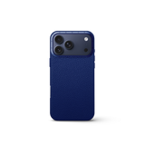 iPhone Case 17 - Full-Grain Leather - Deep Blue