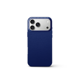 iPhone Case 17 - Full-Grain Leather - Deep Blue