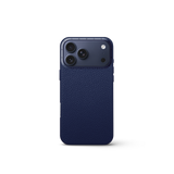 iPhone Case 17 - Full-Grain Leather - Midnight Blue