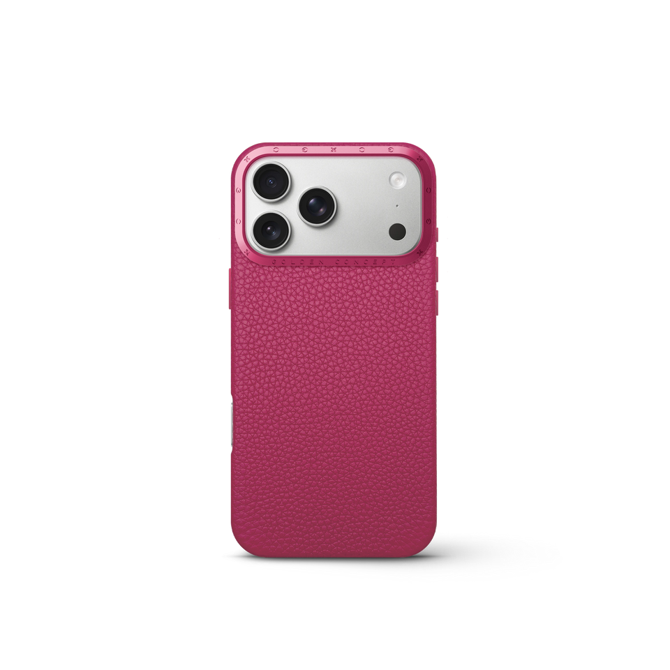 iPhone Case 17 - Full-Grain Leather - Orchidea