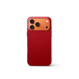 iPhone Case 17 - Full-Grain Leather - Cherry