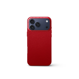 iPhone Case 17 - Full-Grain Leather - Cherry