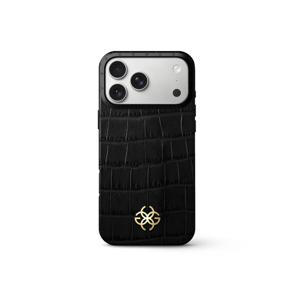 iPhone Case 17 - Embossed Croco Logo