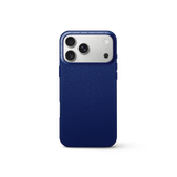 iPhone Case 17 - Full-Grain Leather - Deep Blue