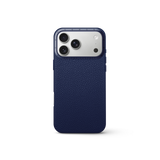 iPhone Case 17 - Full-Grain Leather - Midnight Blue