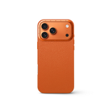 iPhone Case 17 - Full-Grain Leather - Orange
