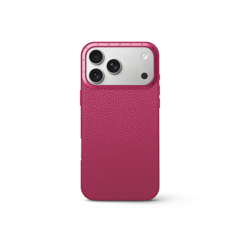 iPhone Case 17 - Full-Grain Leather - Orchidea