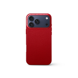 iPhone Case 17 - Full-Grain Leather - Cherry