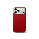 iPhone Case 17 - Full-Grain Leather - Cherry