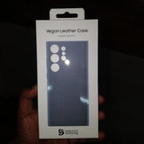 Samsung Galaxy S24 Ultra Vegan Leather Case Slim Profile - Sky Blue