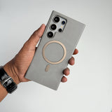 YG | Smooth MagSafe Leather Case