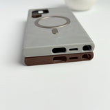 YG | Smooth MagSafe Leather Case