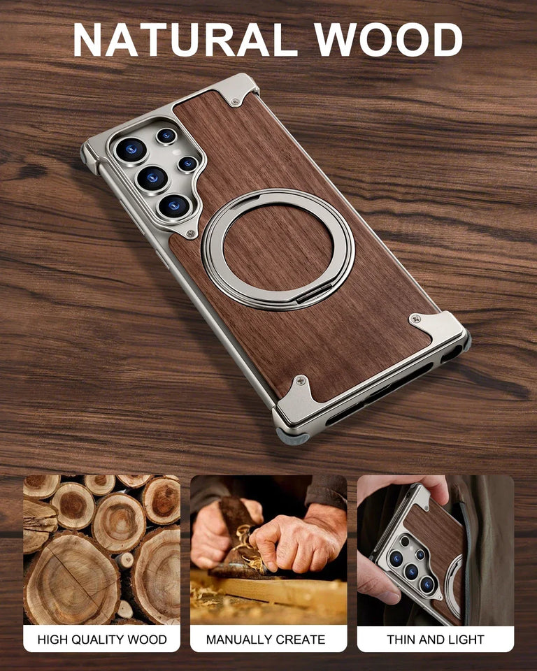 WoodGuard MagSafe Galaxy Case
