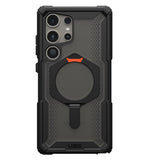 Samsung Galaxy S24 Ultra UAG Plasma XTE with MagSafe & Metal Kickstand - Ash Black