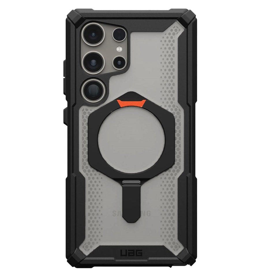 Samsung Galaxy S24 Ultra UAG Plasma XTE with MagSafe & Metal Kickstand - Ice Clear