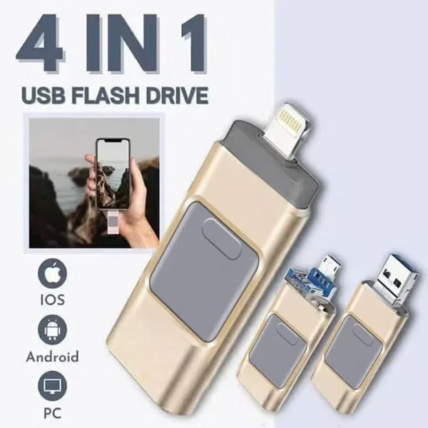 4 in 1 Flash Drive | Data Essential