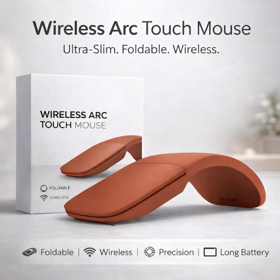 Super Light Wireless Optical Touch Mouse