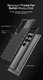 Samsung Galaxy S24 Ultra Metal Heat Dissipation Aluminum Cooling Case with Fragrance Aroma - Black